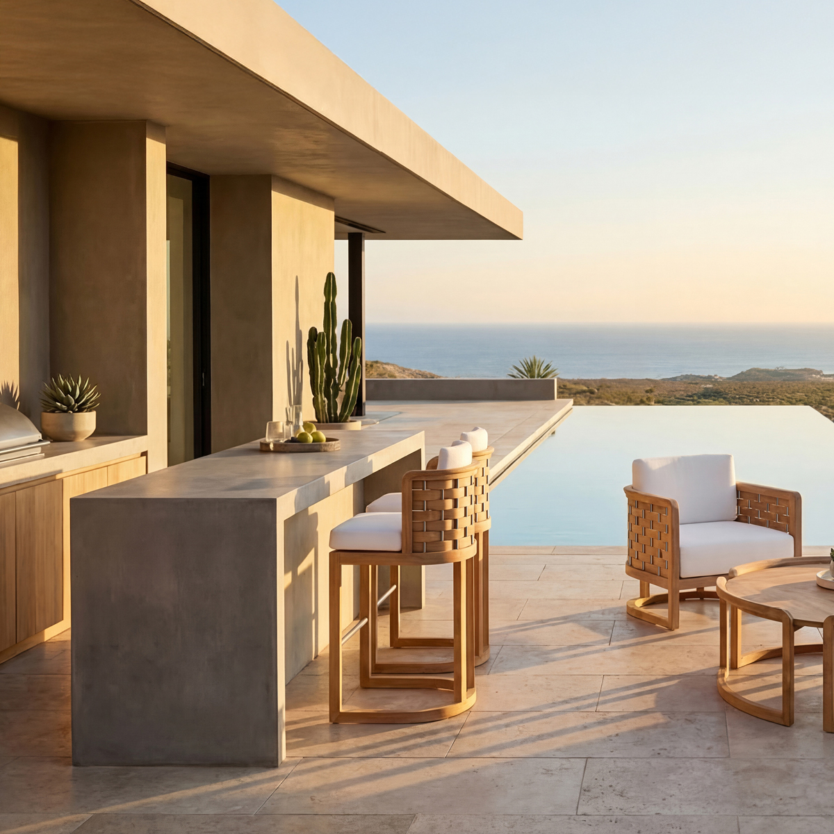 Arc Bar Chair - Image 2